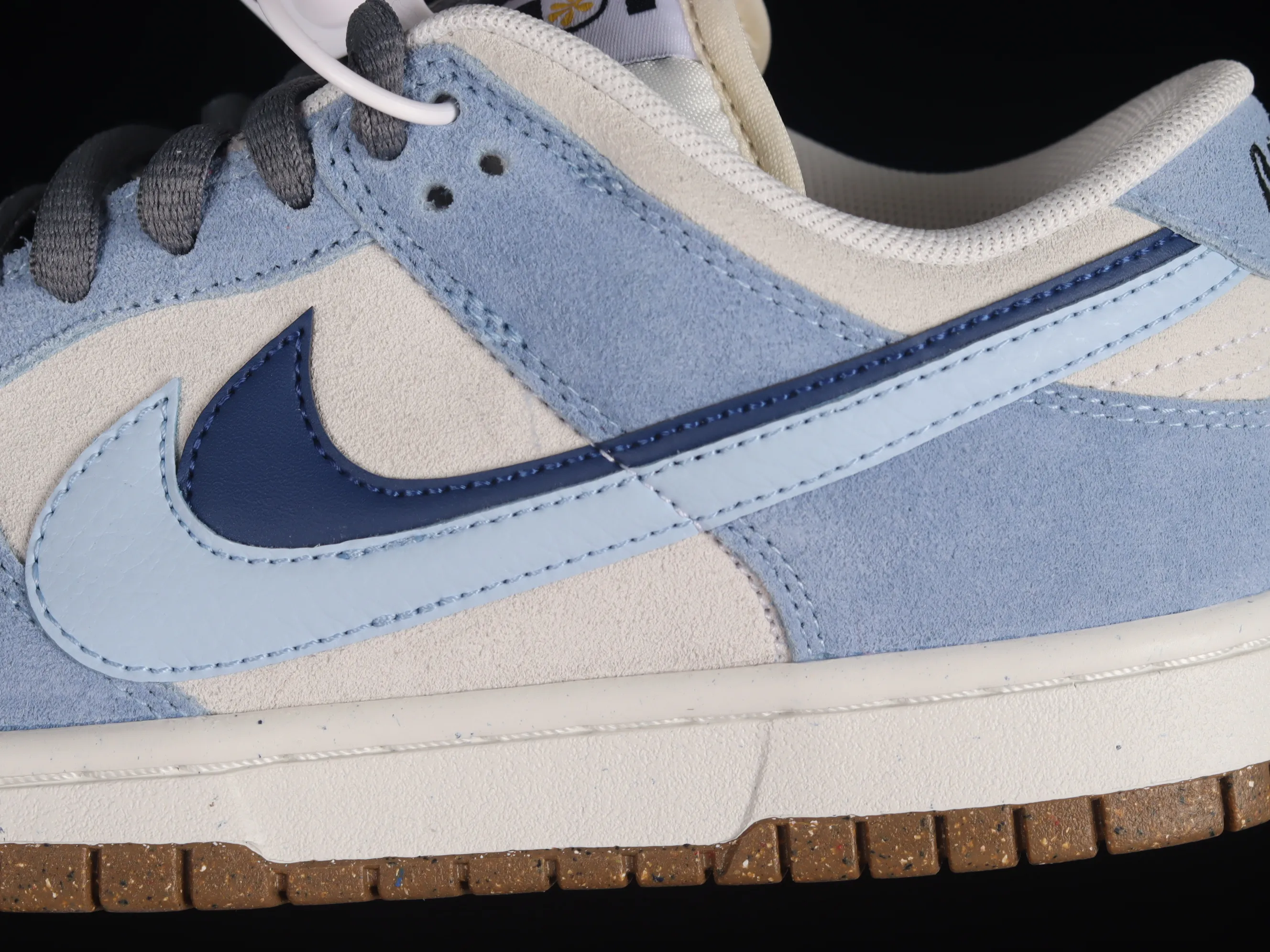 All categories Nk SB Dunk series Nk SB Dunk Low low-top sneakers Nk SB Dunk Low "85" coconut milk blue SB low-top sports and leisure sneakers DO9457-119